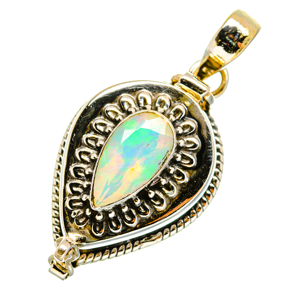 Ethiopian Opal Pendants handcrafted by Ana Silver Co - PD9449