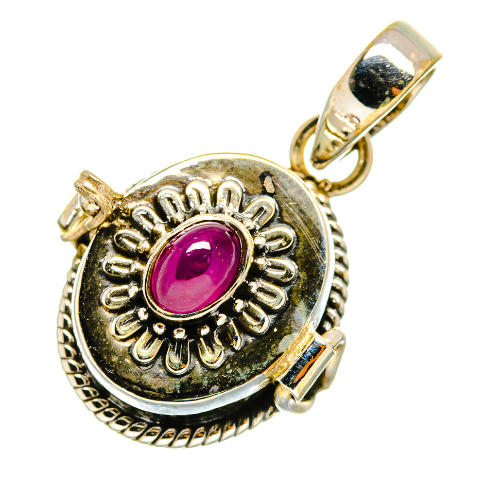 Ruby Pendants handcrafted by Ana Silver Co - PD9461