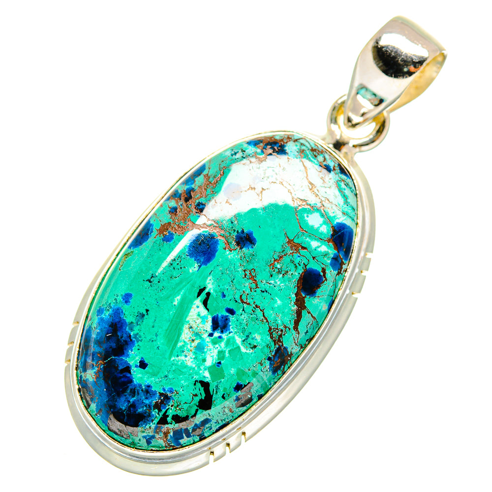 Shattuckite Pendants handcrafted by Ana Silver Co - PD9524