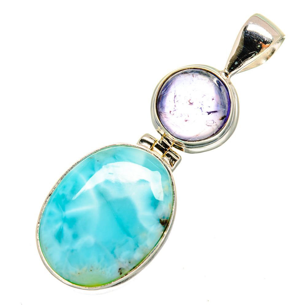Larimar Pendants handcrafted by Ana Silver Co - PD9535