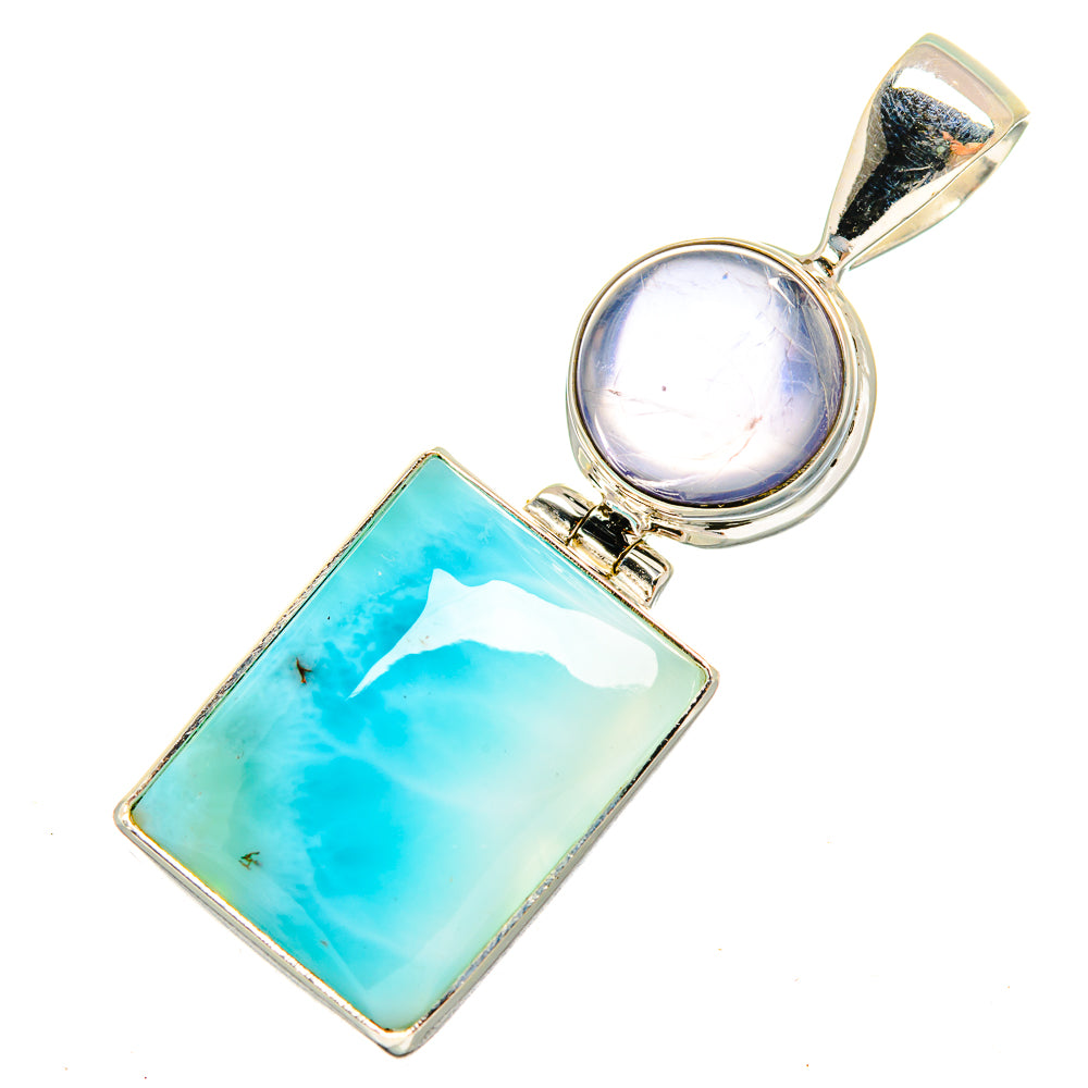 Larimar Pendants handcrafted by Ana Silver Co - PD9538