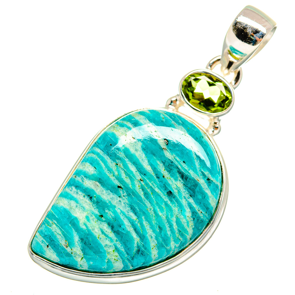 Amazonite Pendants handcrafted by Ana Silver Co - PD9551