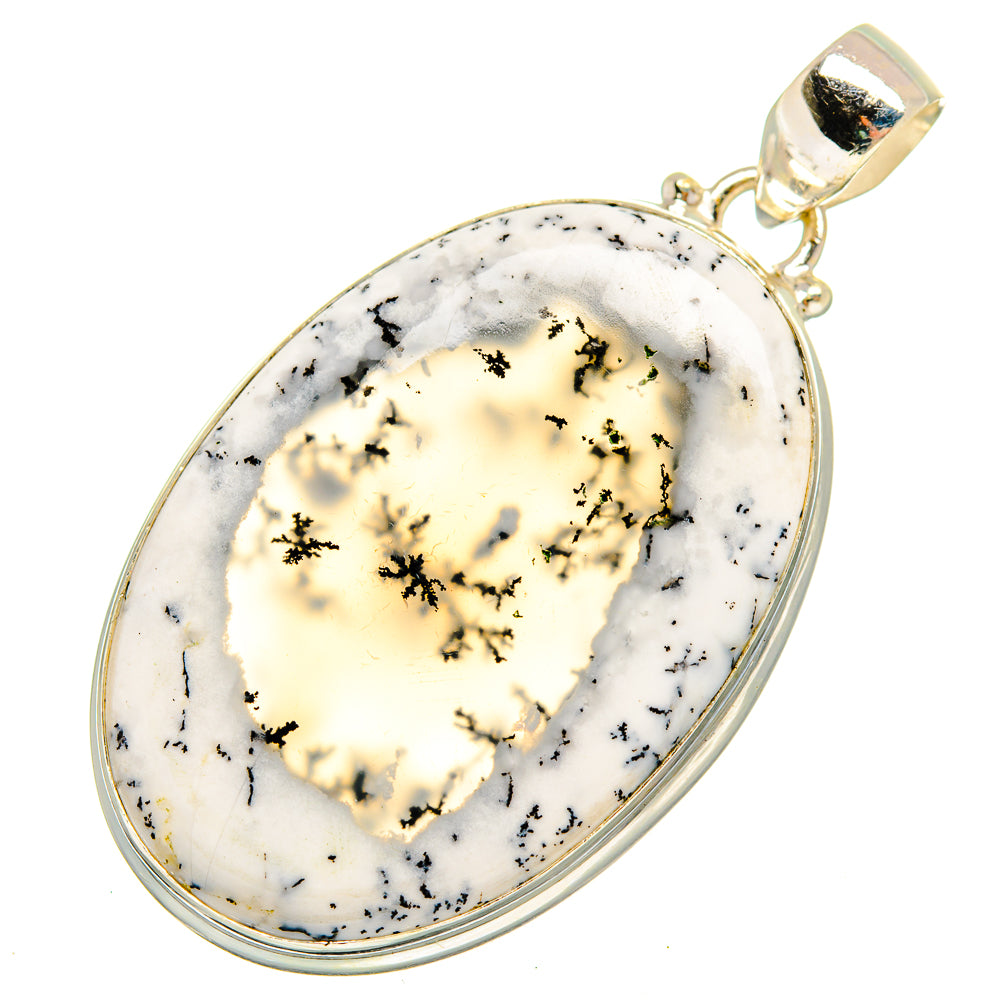 Dendritic Opal Pendants handcrafted by Ana Silver Co - PD9559