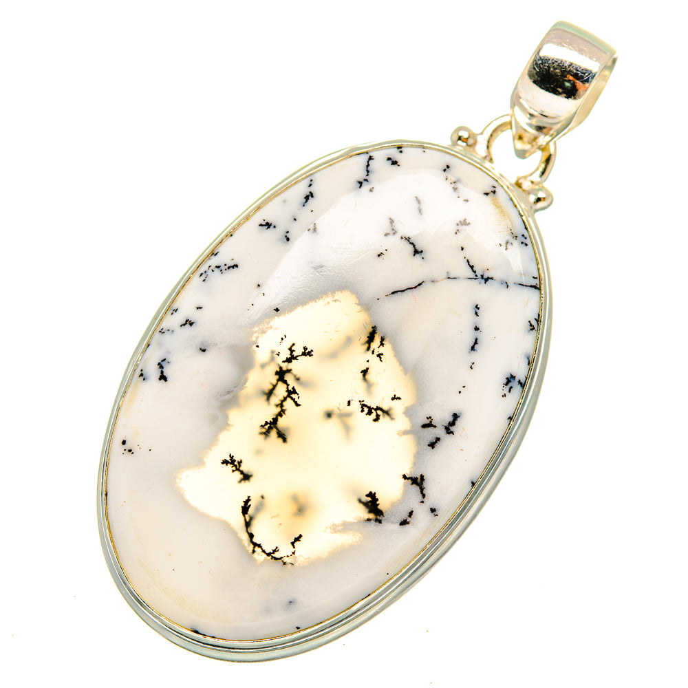 Dendritic Opal Pendants handcrafted by Ana Silver Co - PD9561