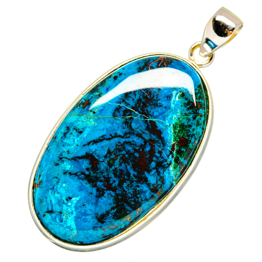 Shattuckite Pendants handcrafted by Ana Silver Co - PD9565