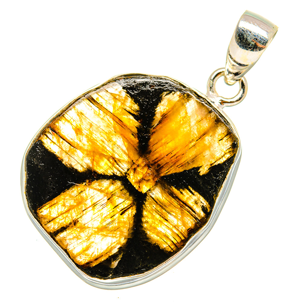 Chiastolite Pendants handcrafted by Ana Silver Co - PD9640
