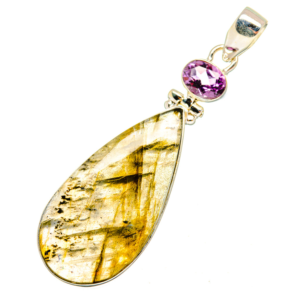 Labradorite Pendants handcrafted by Ana Silver Co - PD9698