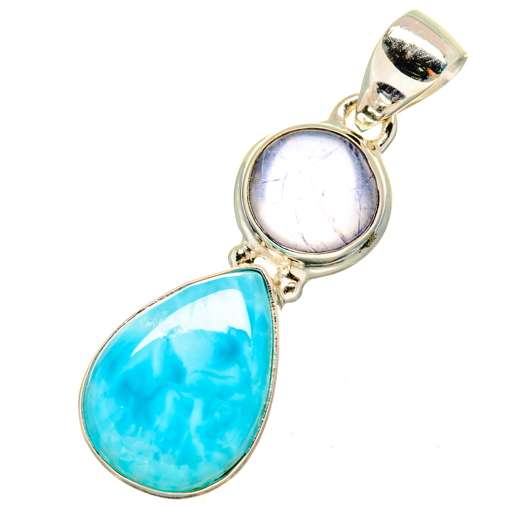 Larimar Pendants handcrafted by Ana Silver Co - PD9737