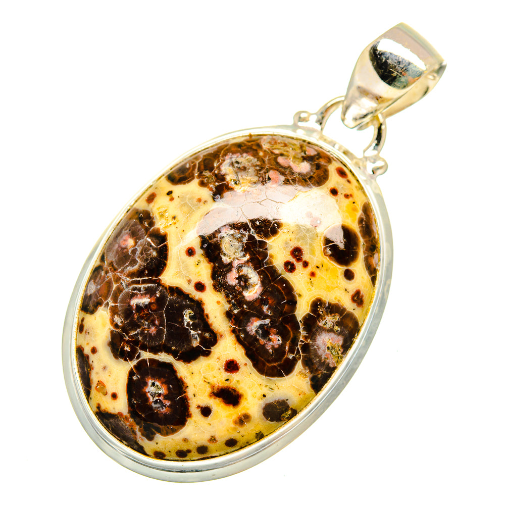 Poppy Jasper Pendants handcrafted by Ana Silver Co - PD9762 - Photo 2