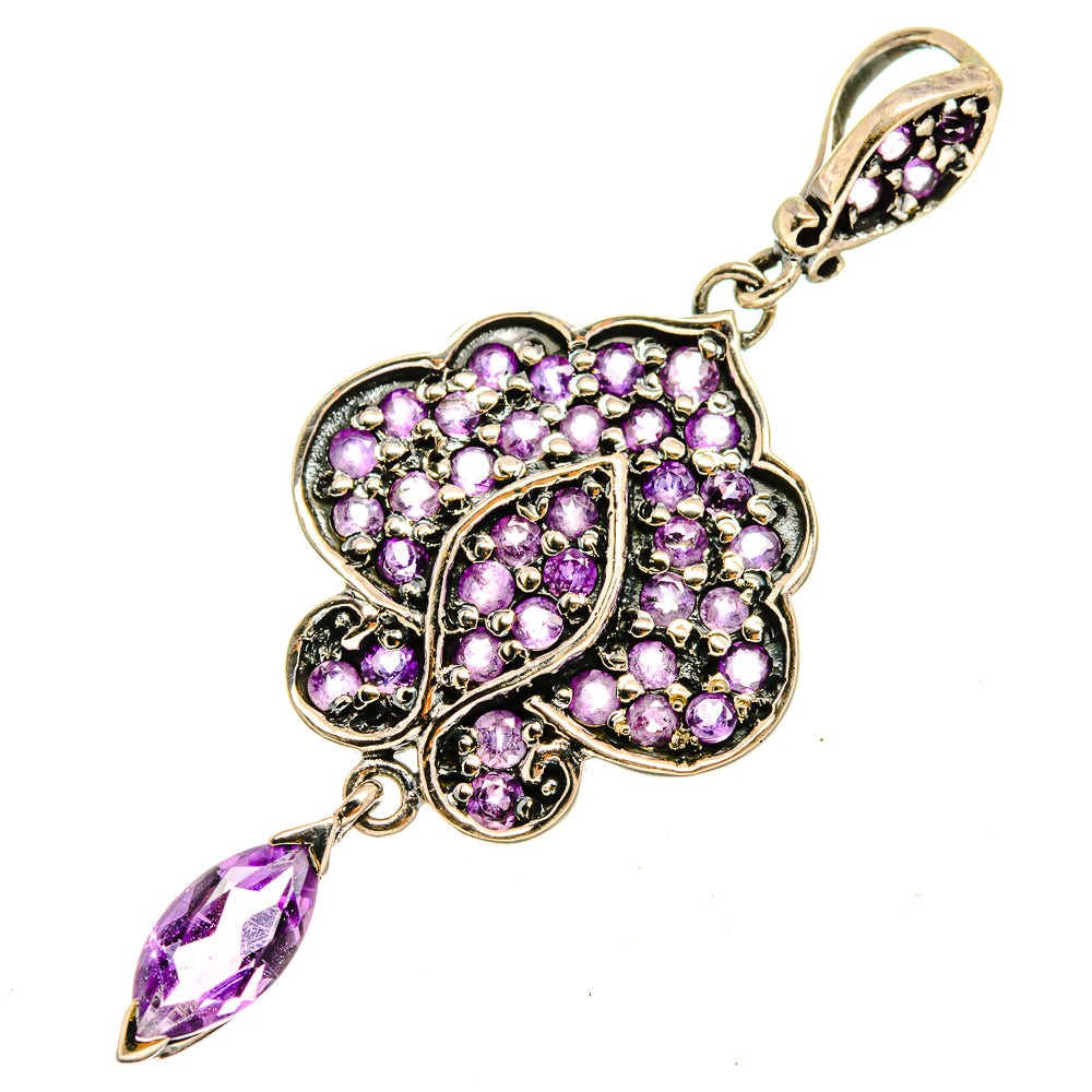 Amethyst Pendants handcrafted by Ana Silver Co - PD9765