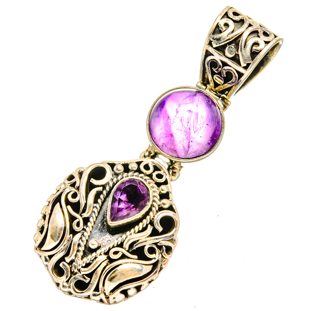 Amethyst Pendants handcrafted by Ana Silver Co - PD9768
