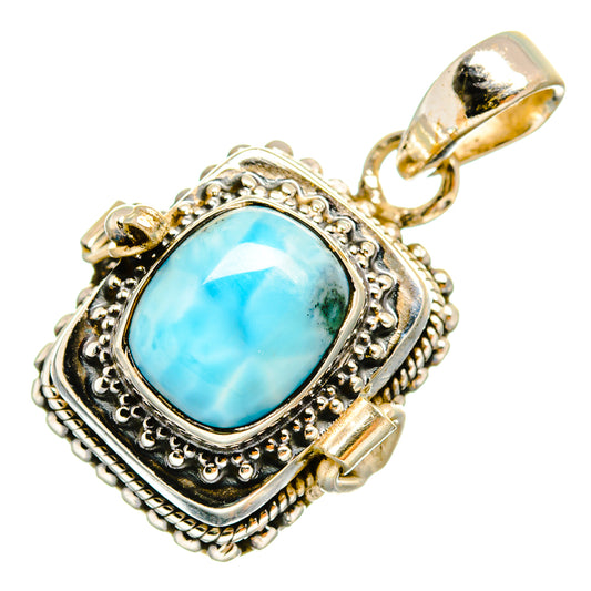 Larimar Pendants handcrafted by Ana Silver Co - PD9829