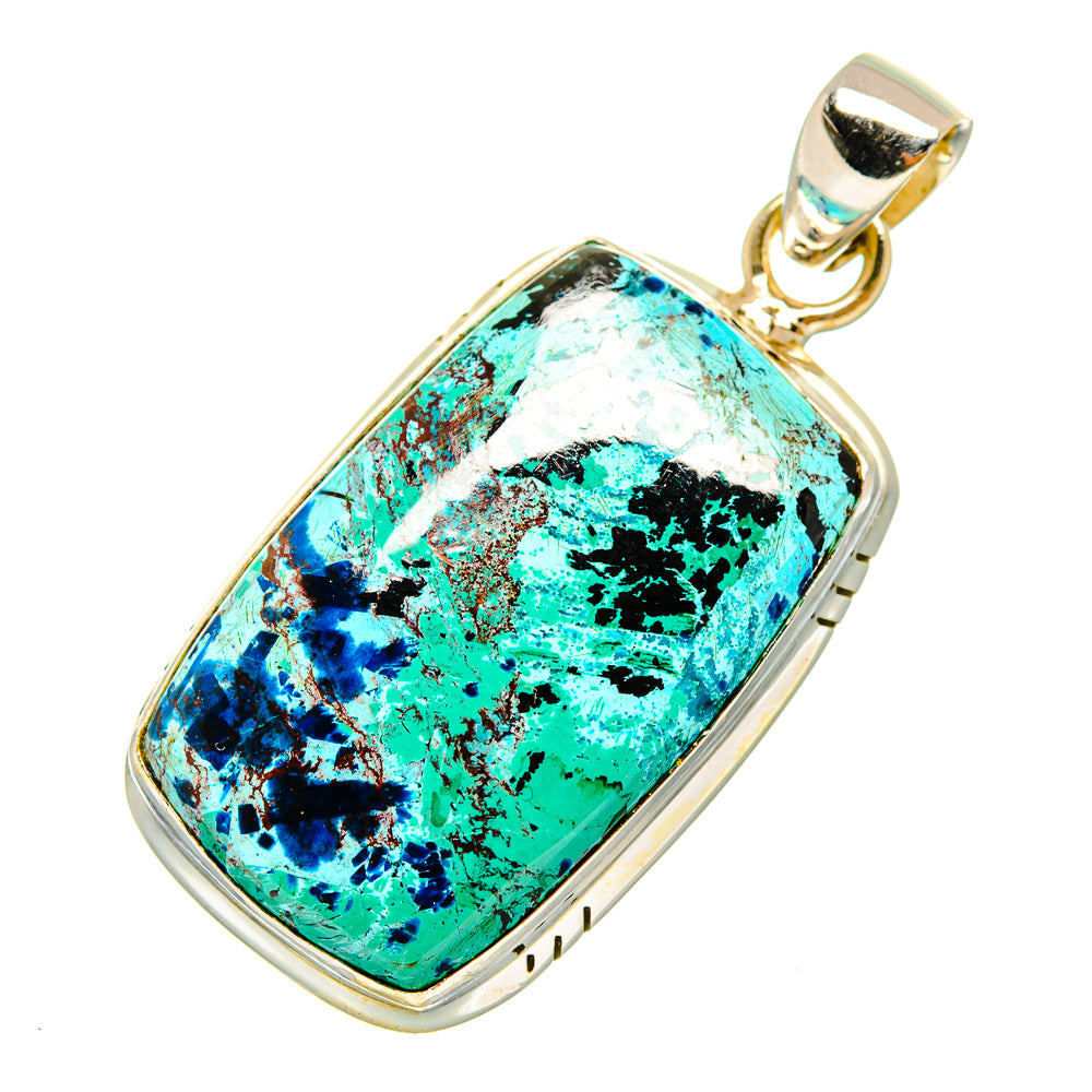 Shattuckite Pendants handcrafted by Ana Silver Co - PD9838