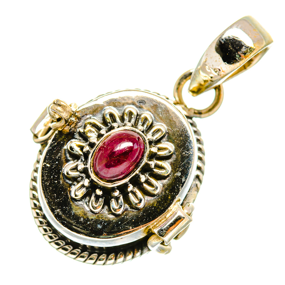 Pink Tourmaline Pendants handcrafted by Ana Silver Co - PD9861