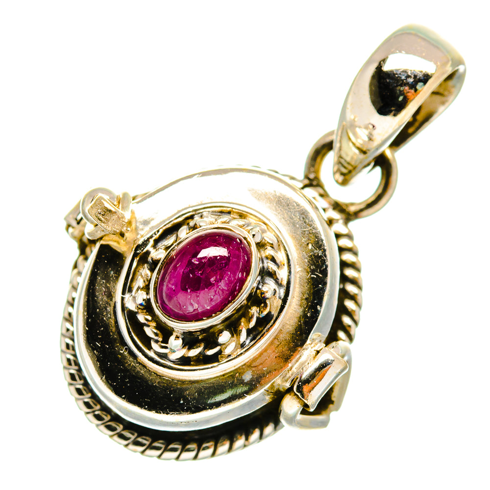 Pink Tourmaline Pendants handcrafted by Ana Silver Co - PD9862