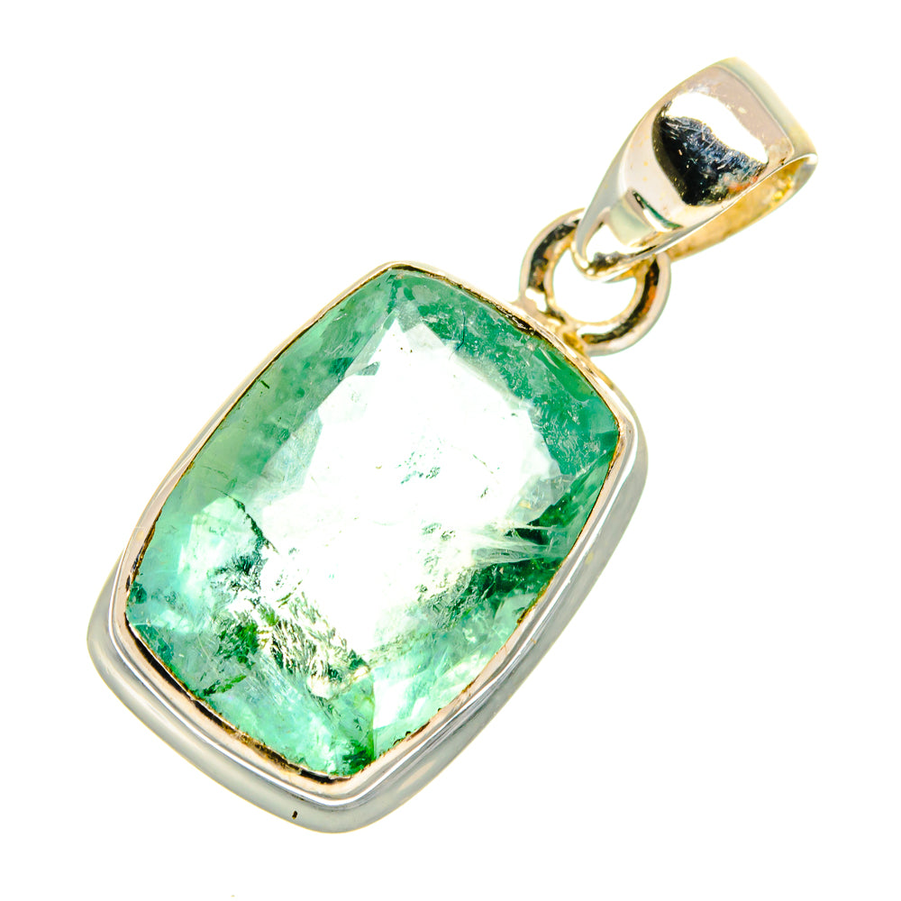 Green Fluorite Pendants handcrafted by Ana Silver Co - PD9896