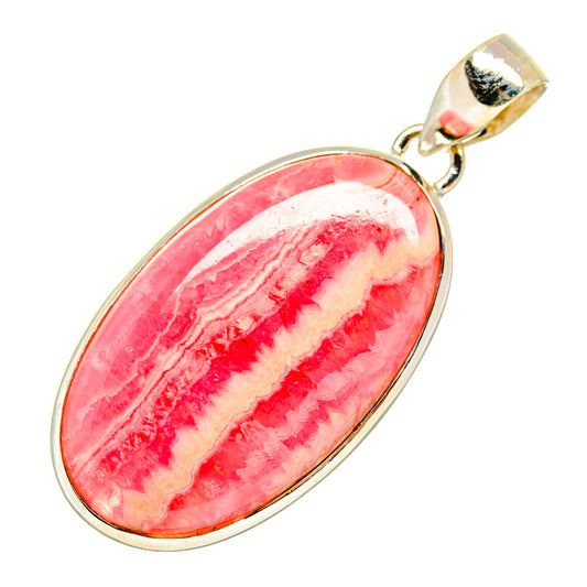 Rhodochrosite Pendants handcrafted by Ana Silver Co - PD9975