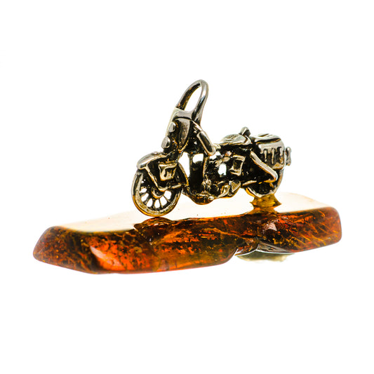 Baltic Amber Charms handcrafted by Ana Silver Co - PW1011