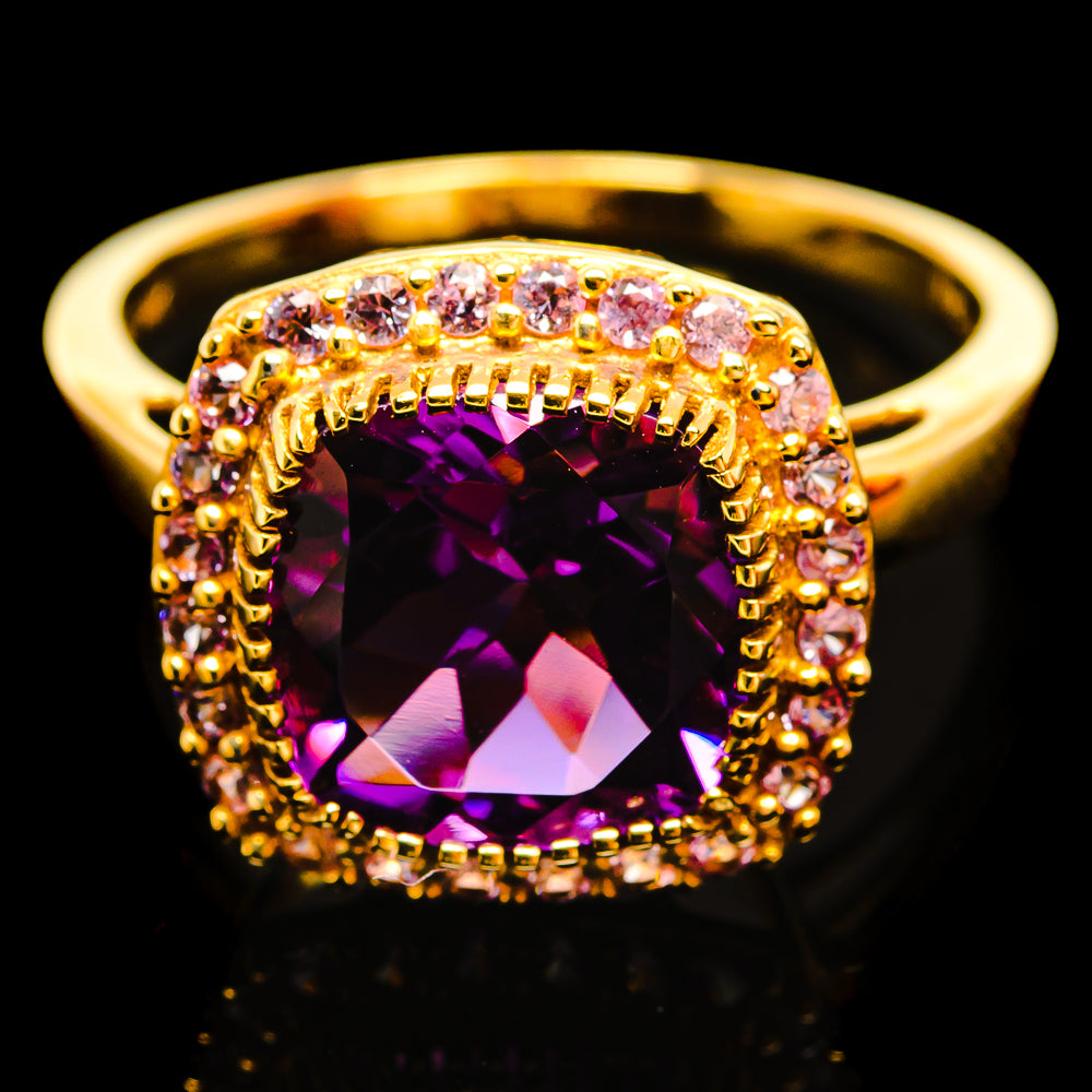 Amethyst Rings handcrafted by Ana Silver Co - R17300-AMT - Photo 2