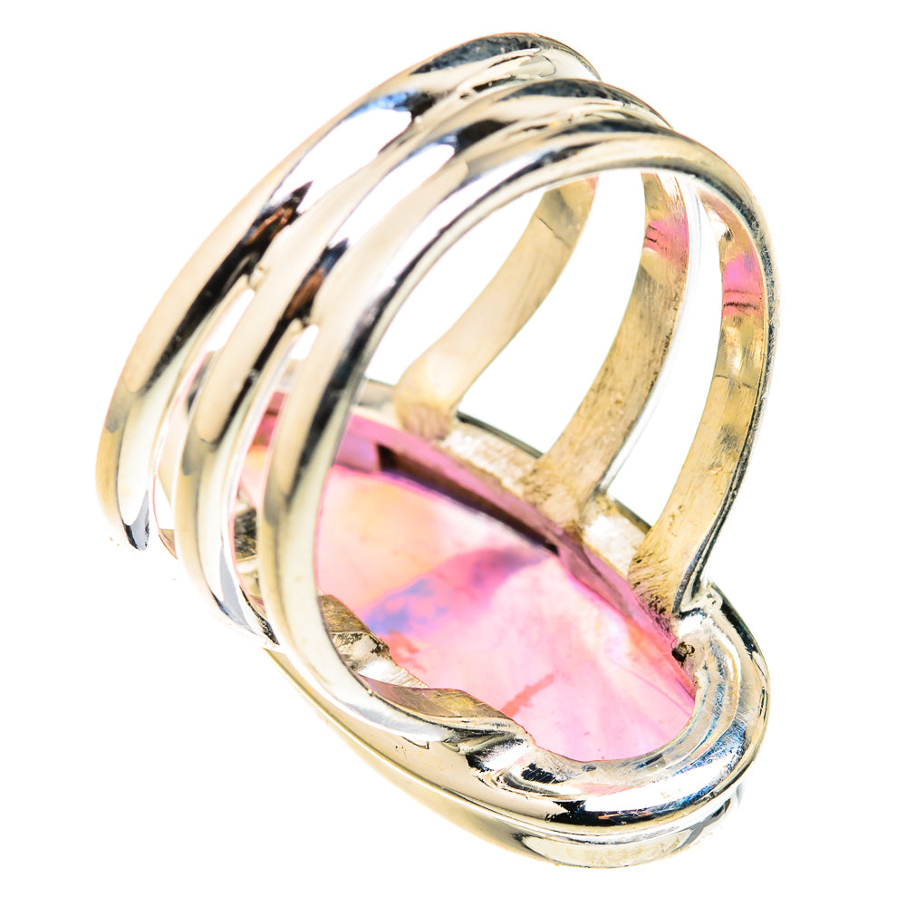 Ethiopian Opal Rings handcrafted by Ana Silver Co - RING127226 - Photo 3