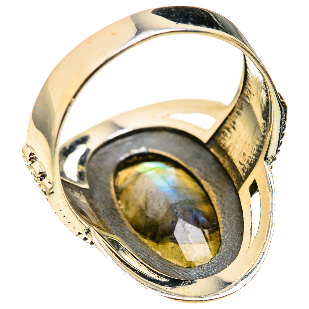 Labradorite Rings handcrafted by Ana Silver Co - RING127273 - Photo 3
