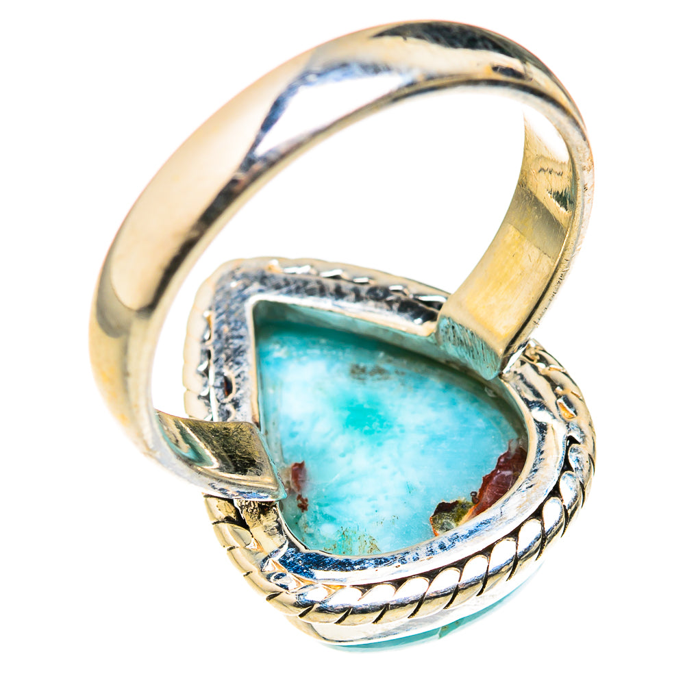 Larimar Rings handcrafted by Ana Silver Co - RING127293 - Photo 3