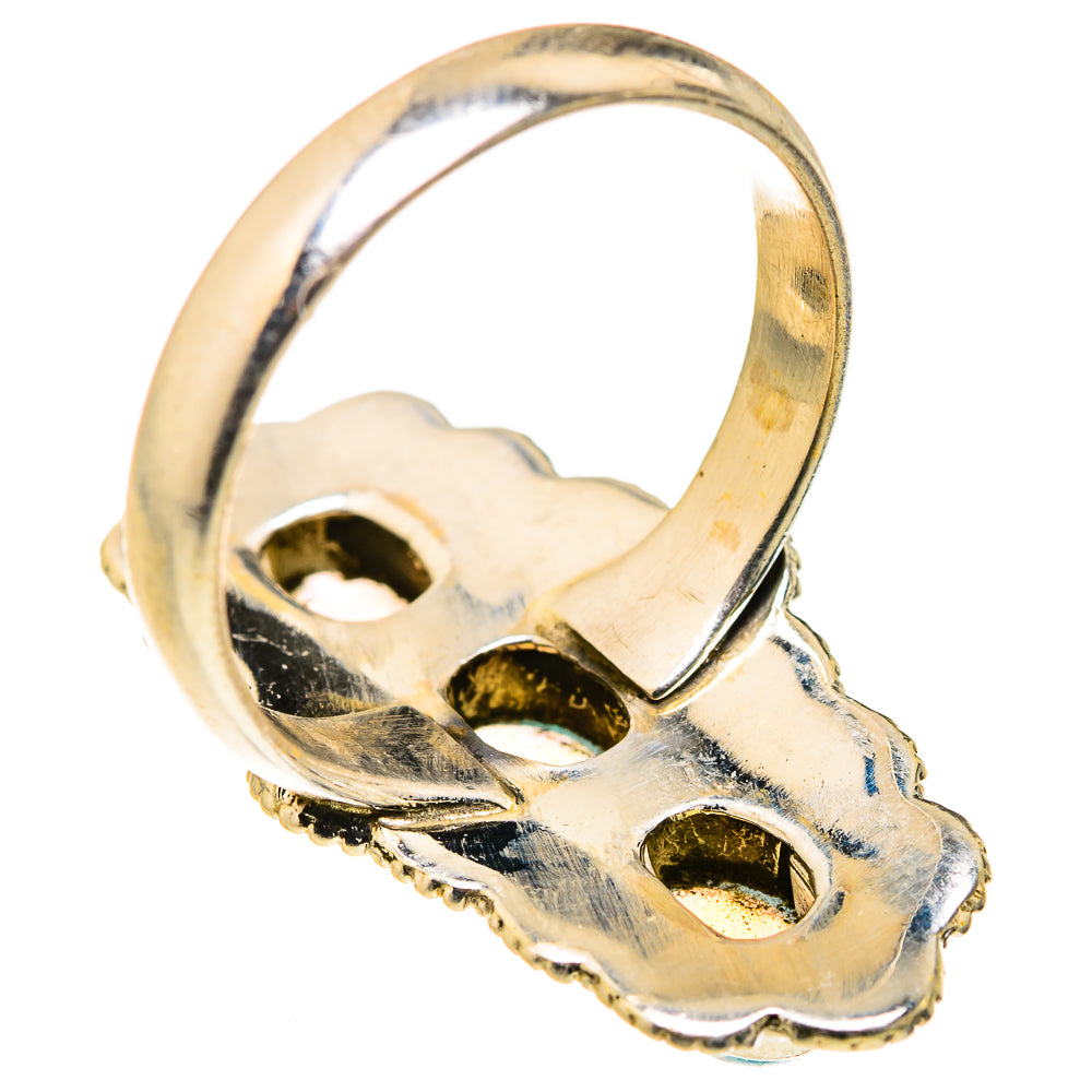 Ethiopian Opal Rings handcrafted by Ana Silver Co - RING127326 - Photo 3