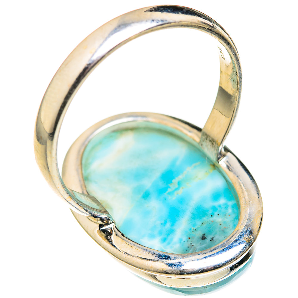 Larimar Rings handcrafted by Ana Silver Co - RING127327 - Photo 3