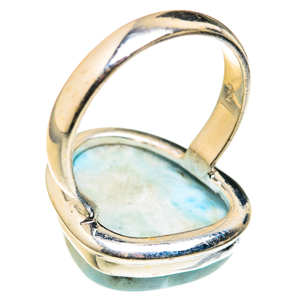 Larimar Rings handcrafted by Ana Silver Co - RING127340 - Photo 3