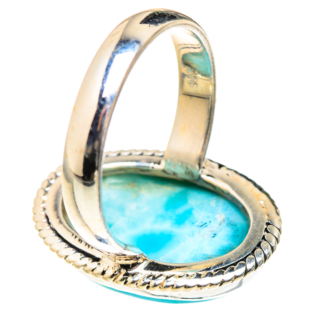 Larimar Rings handcrafted by Ana Silver Co - RING127349 - Photo 3