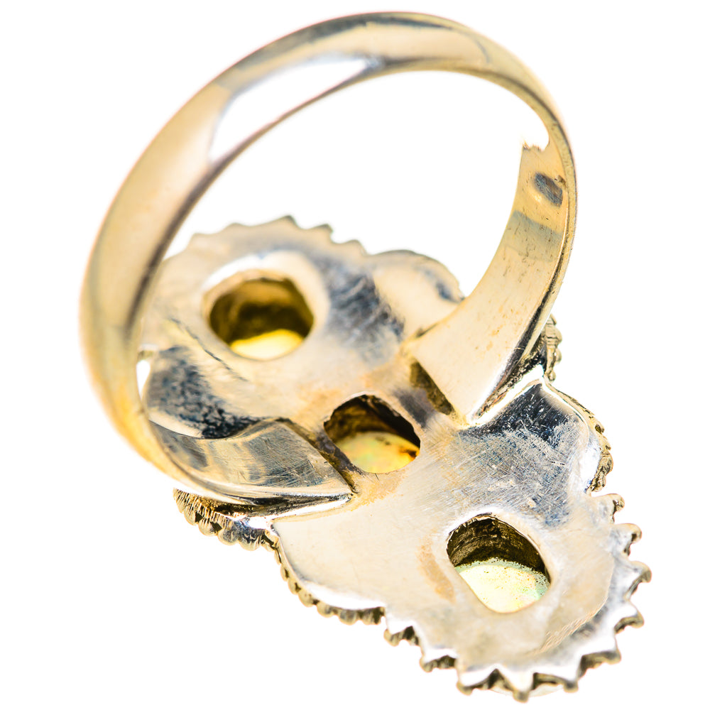 Ethiopian Opal Rings handcrafted by Ana Silver Co - RING127719 - Photo 3