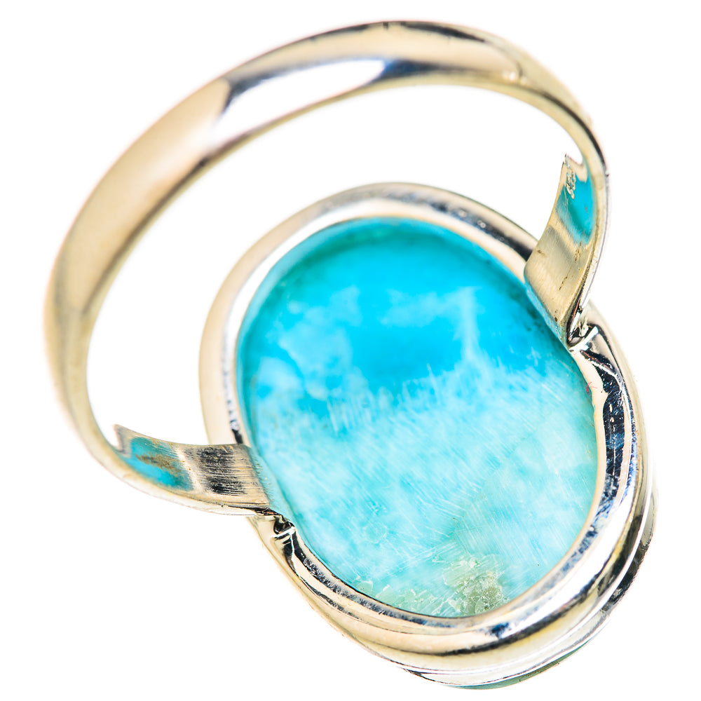 Larimar Rings handcrafted by Ana Silver Co - RING127728 - Photo 3