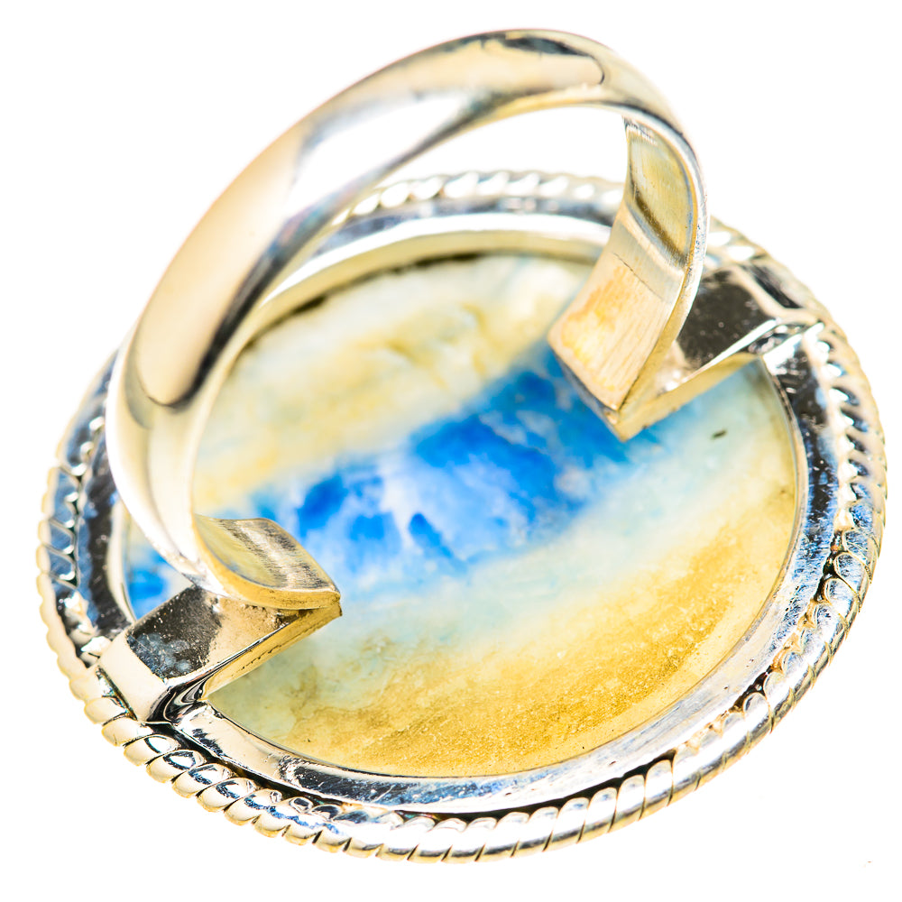 Blue Scheelite Rings handcrafted by Ana Silver Co - RING127783 - Photo 3
