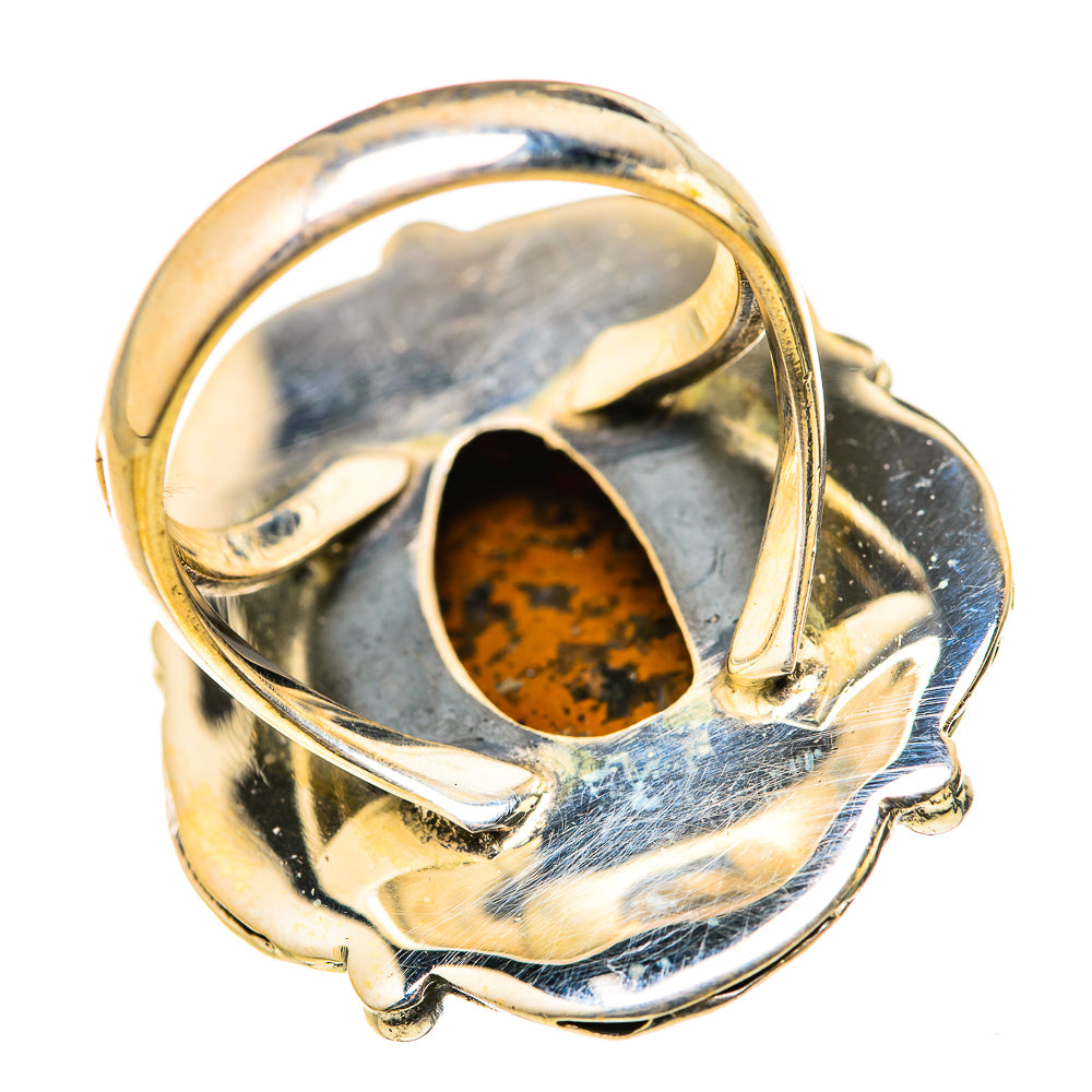 Mexican Fire Agate Rings handcrafted by Ana Silver Co - RING127786 - Photo 3