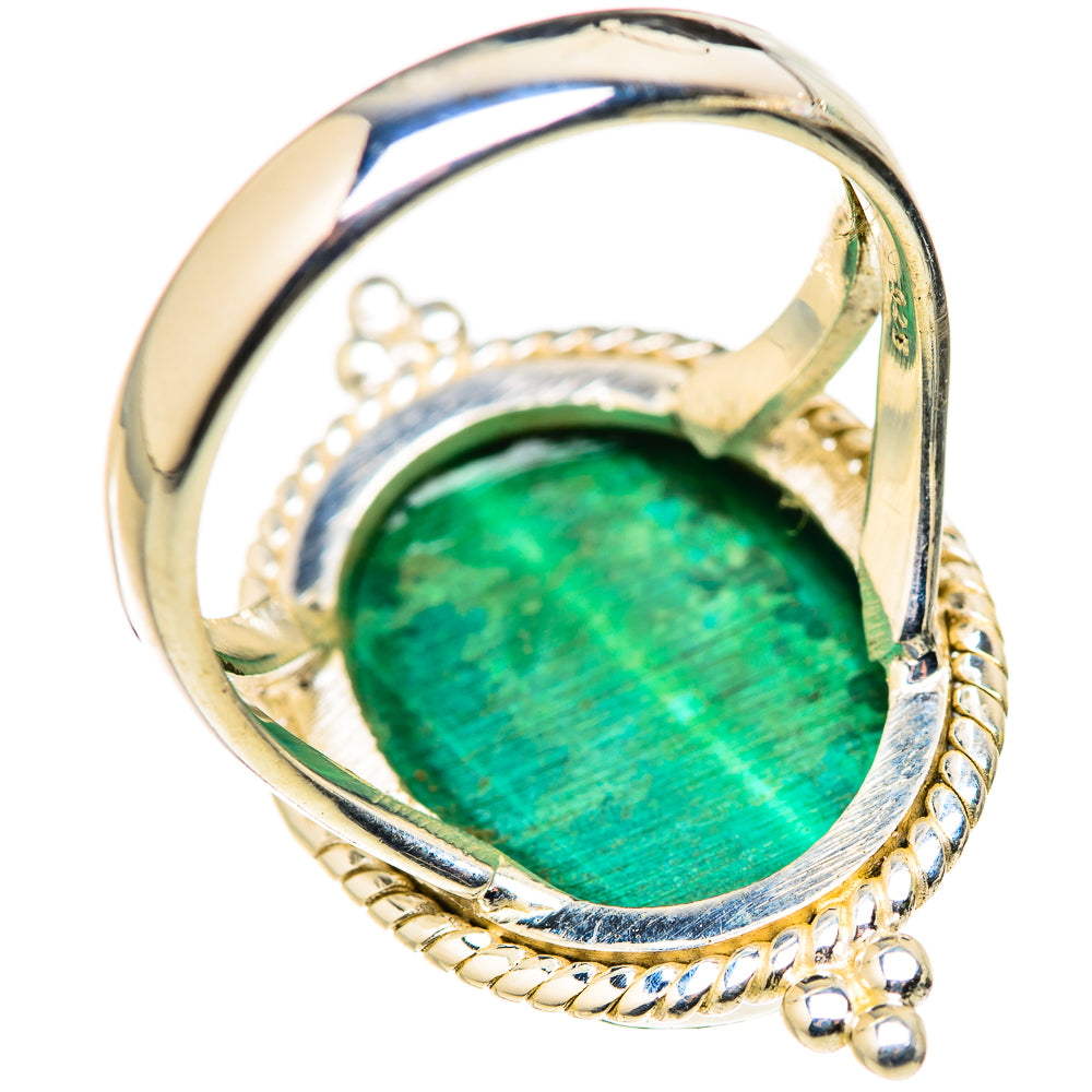 Malachite Rings handcrafted by Ana Silver Co - RING127871 - Photo 3