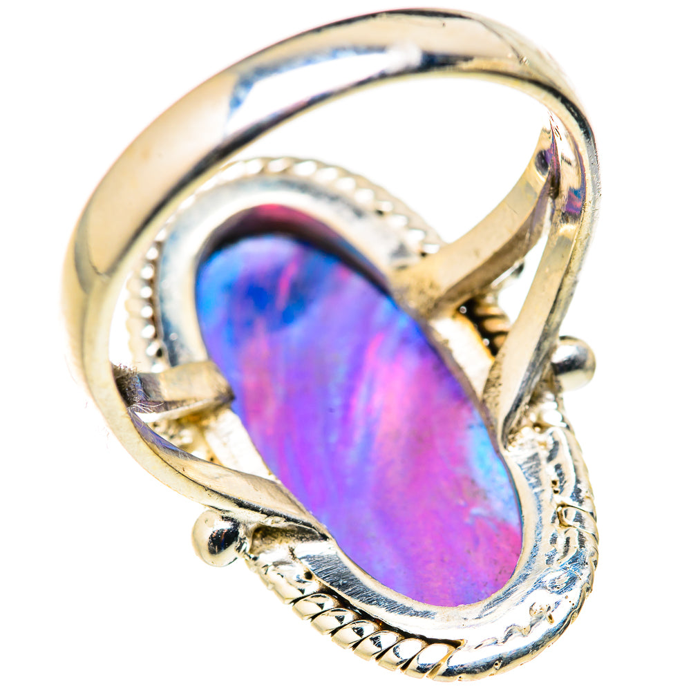 Aura Opal Rings handcrafted by Ana Silver Co - RING127909 - Photo 3