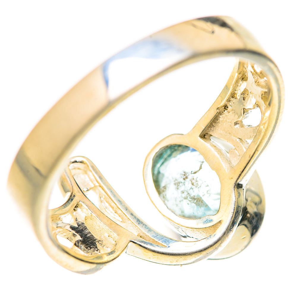 Blue Topaz Rings handcrafted by Ana Silver Co - RING127918 - Photo 3