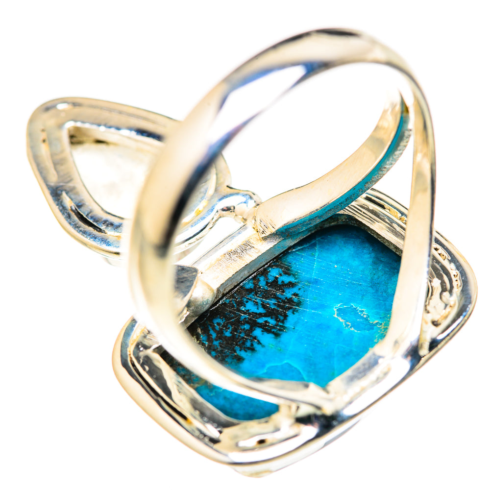 Chrysocolla Rings handcrafted by Ana Silver Co - RING127987 - Photo 3
