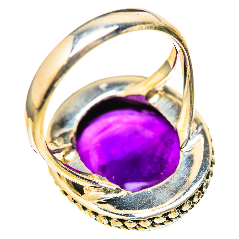 Amethyst Rings handcrafted by Ana Silver Co - RING128025 - Photo 3