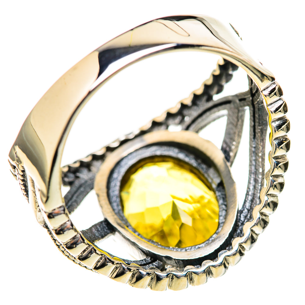 Citrine Rings handcrafted by Ana Silver Co - RING128037 - Photo 3