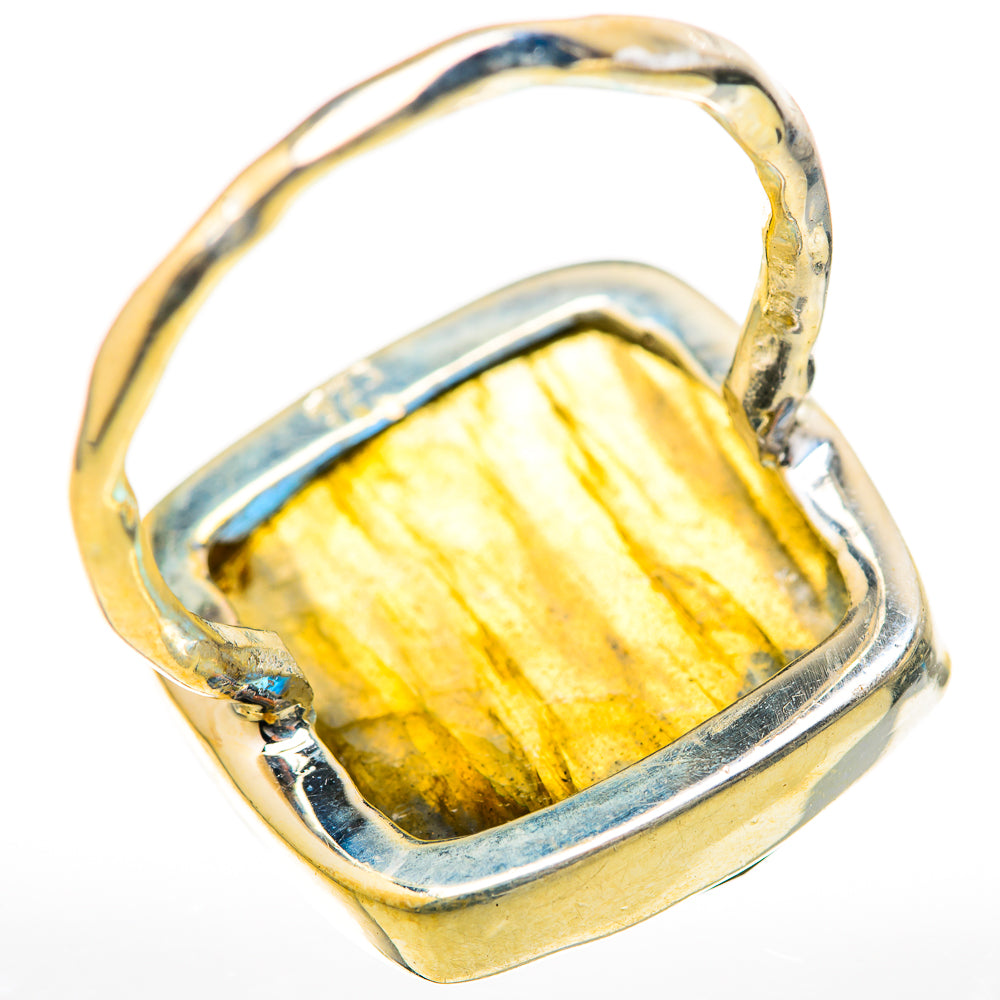 Labradorite Rings handcrafted by Ana Silver Co - RING128042 - Photo 3