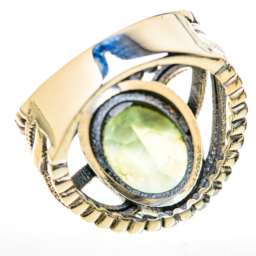 Prehnite Rings handcrafted by Ana Silver Co - RING128078 - Photo 3
