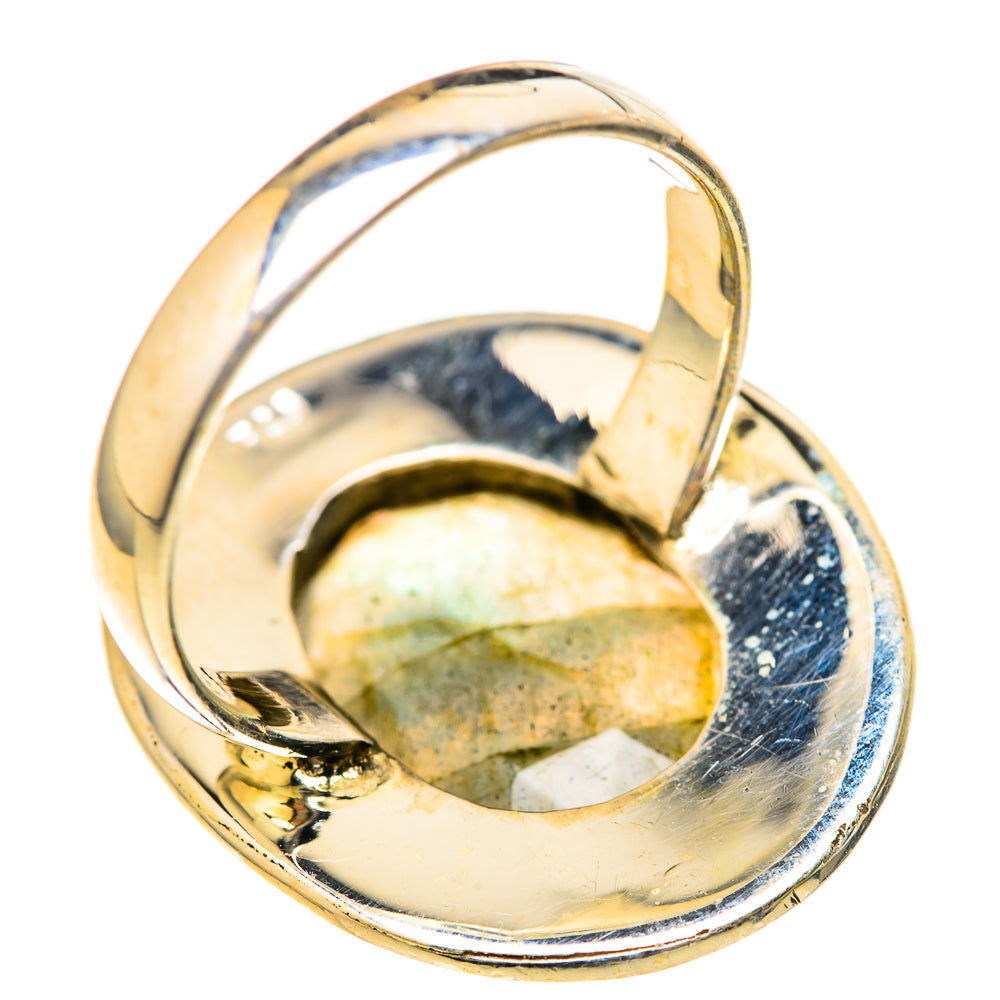 Labradorite Rings handcrafted by Ana Silver Co - RING128126 - Photo 3