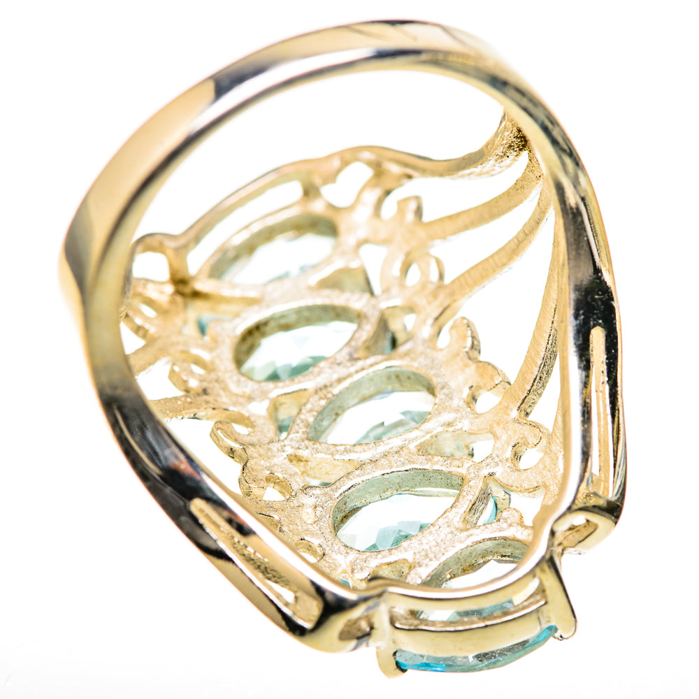 Blue Topaz Rings handcrafted by Ana Silver Co - RING128145 - Photo 3