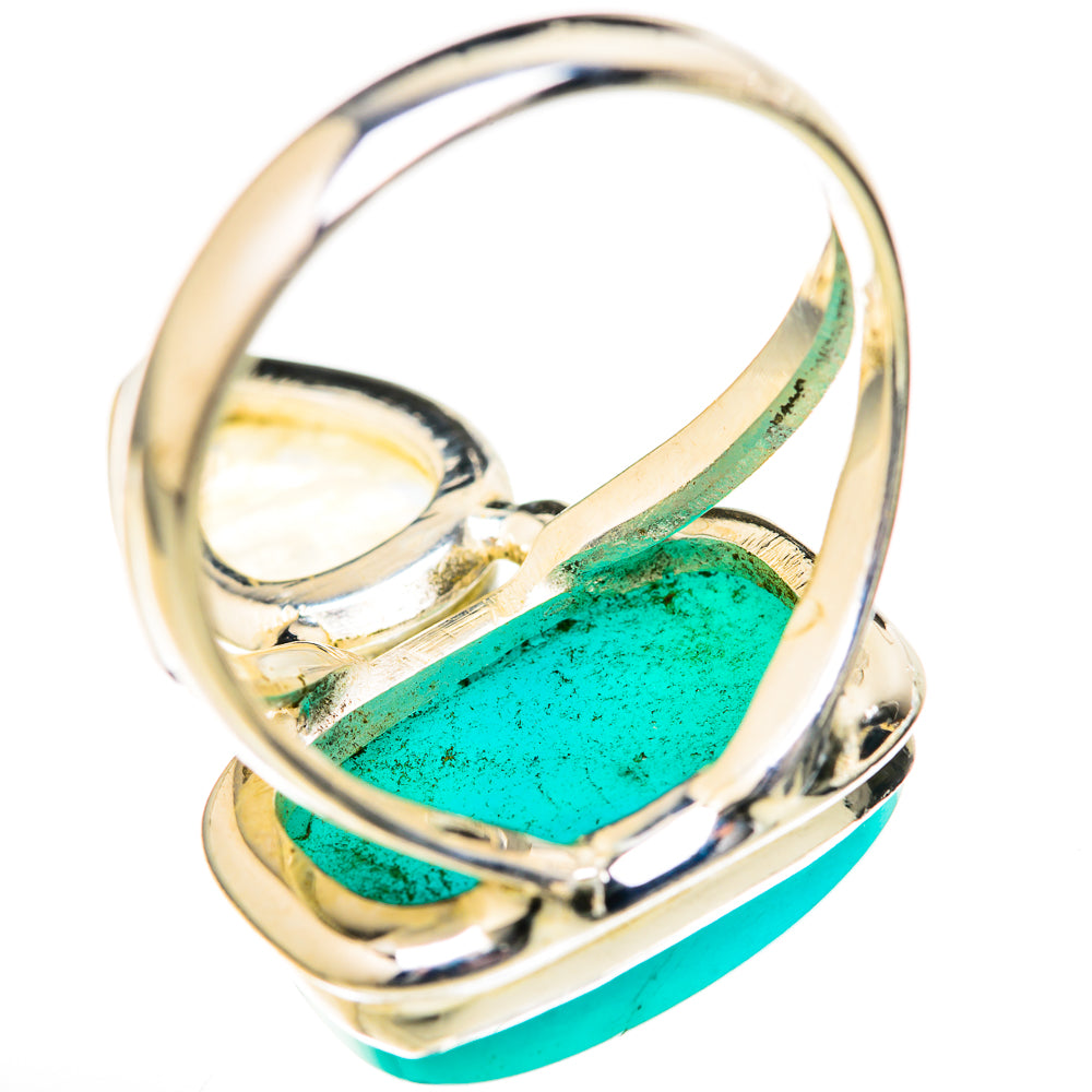 Amazonite Rings handcrafted by Ana Silver Co - RING128193 - Photo 3