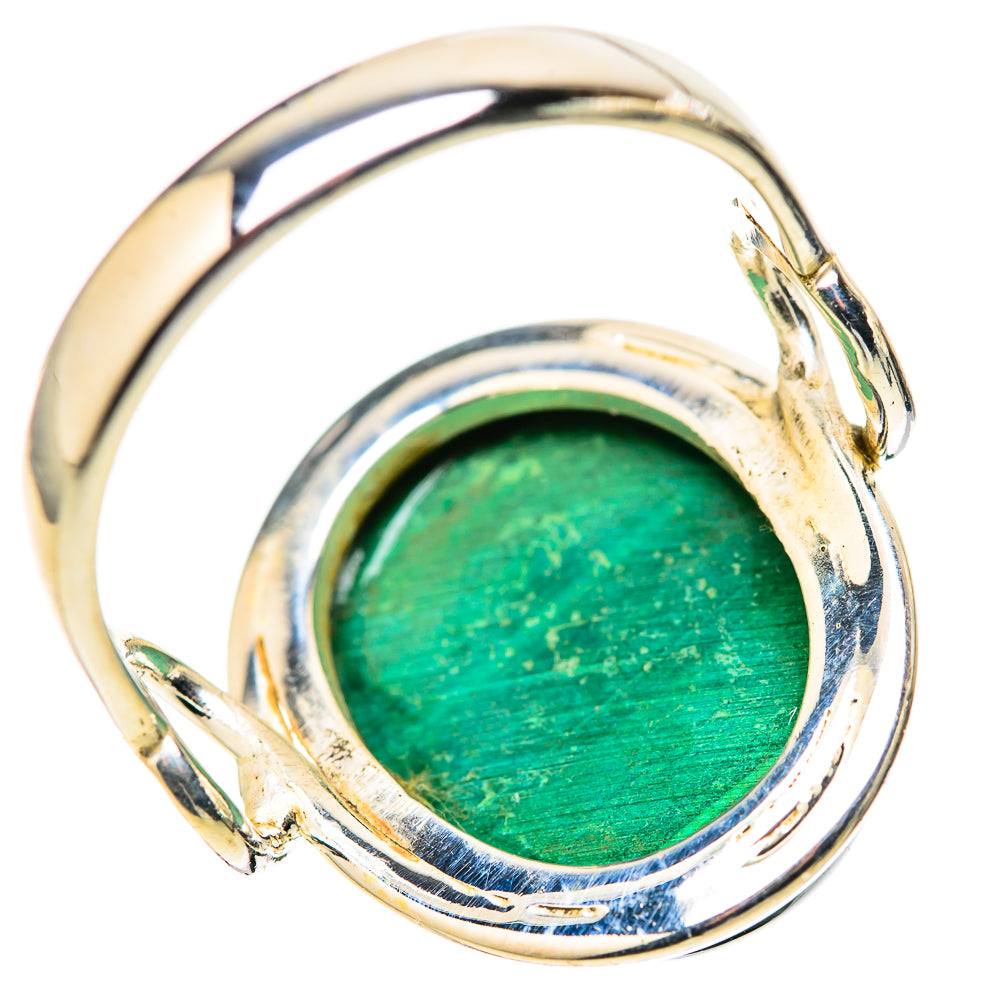 Malachite Rings handcrafted by Ana Silver Co - RING128223 - Photo 3
