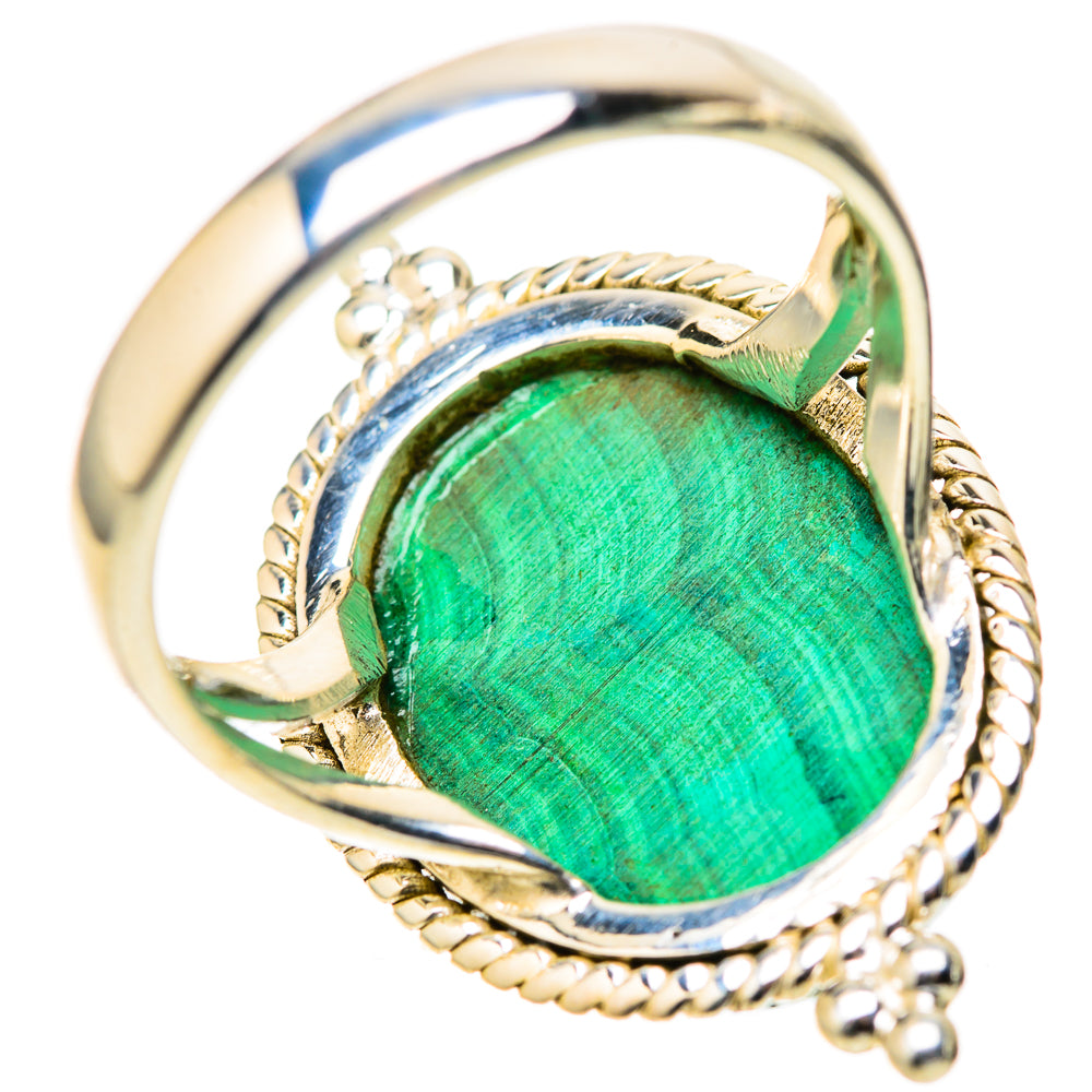Malachite Rings handcrafted by Ana Silver Co - RING128286 - Photo 3
