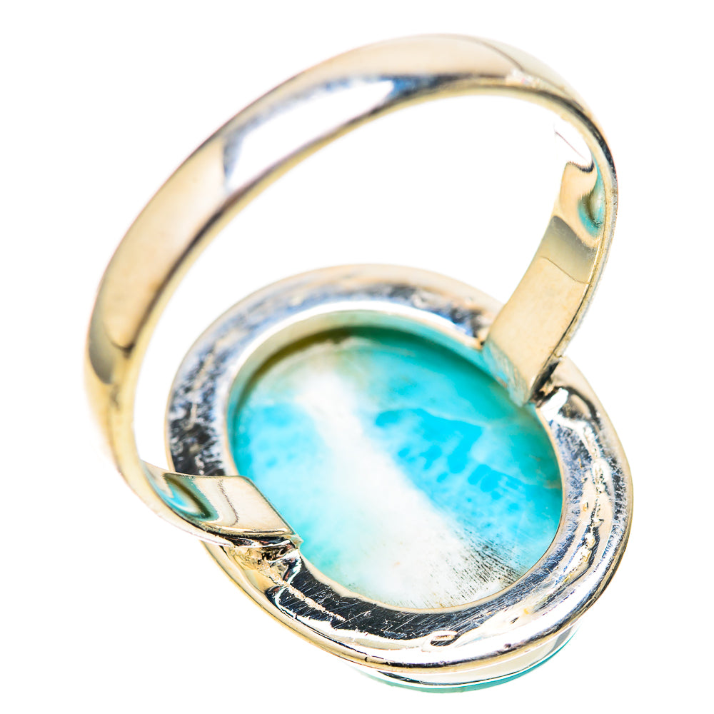 Larimar Rings handcrafted by Ana Silver Co - RING128337 - Photo 3