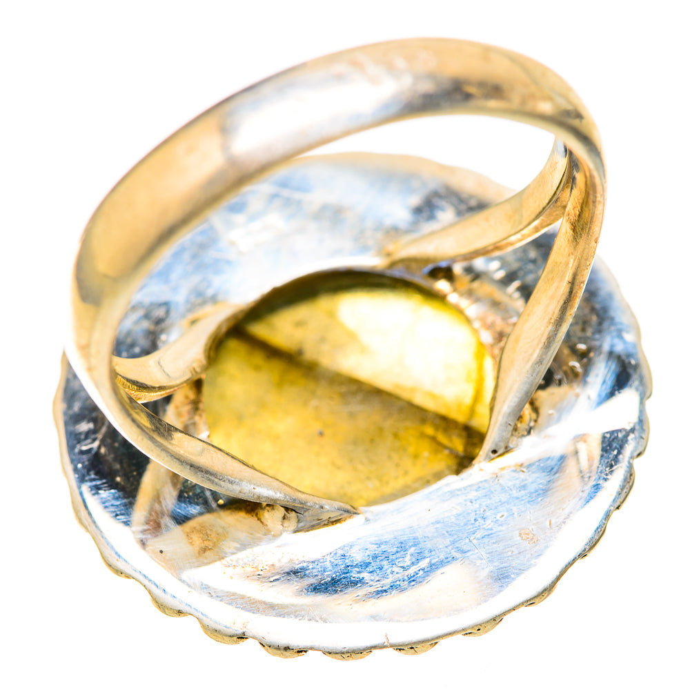 Labradorite Rings handcrafted by Ana Silver Co - RING128609 - Photo 3
