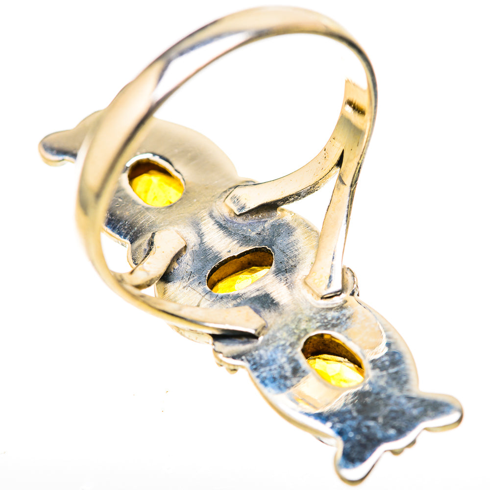 Citrine Rings handcrafted by Ana Silver Co - RING128849 - Photo 3